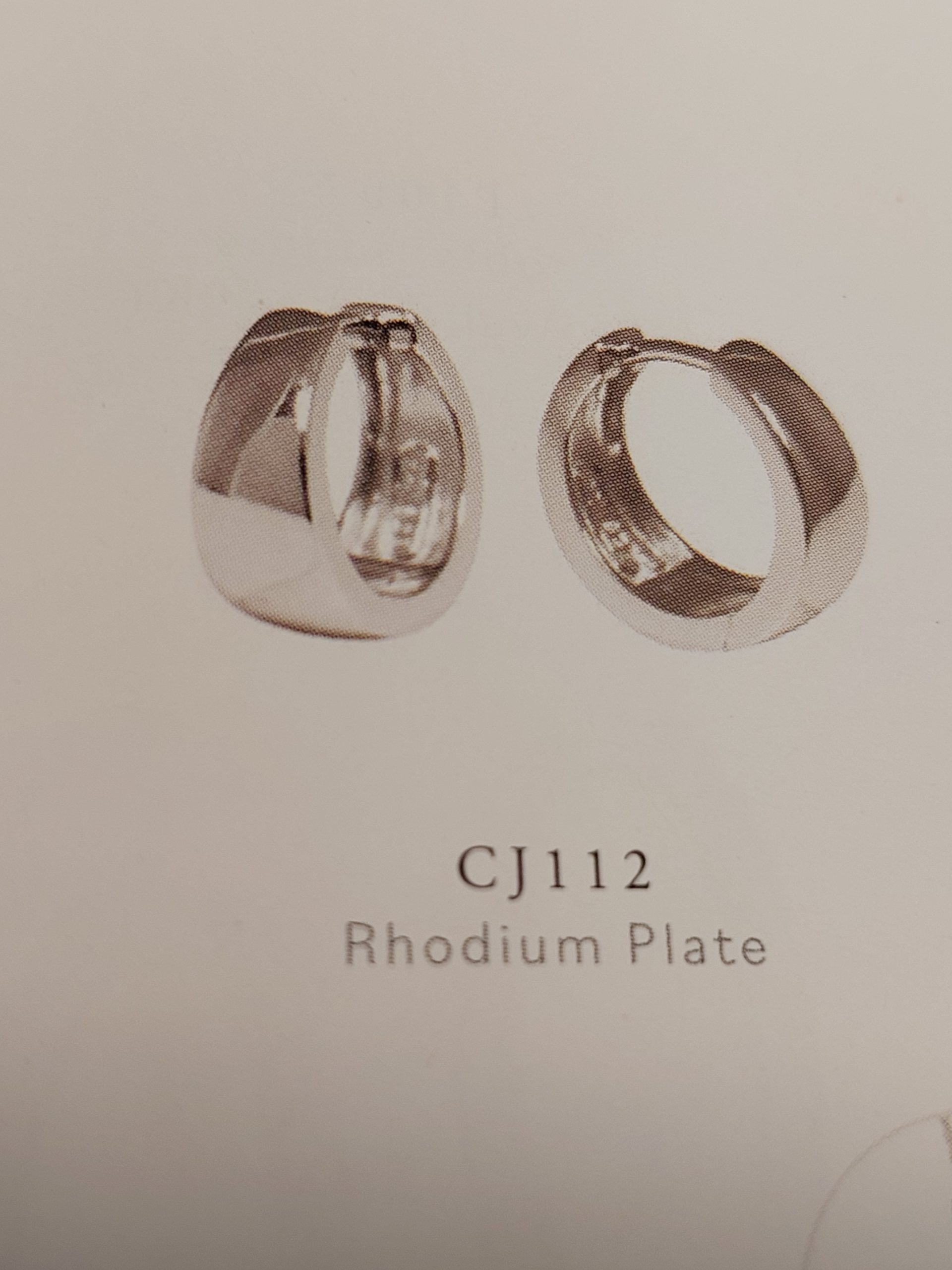 Sterling Silver Earrings CJ112