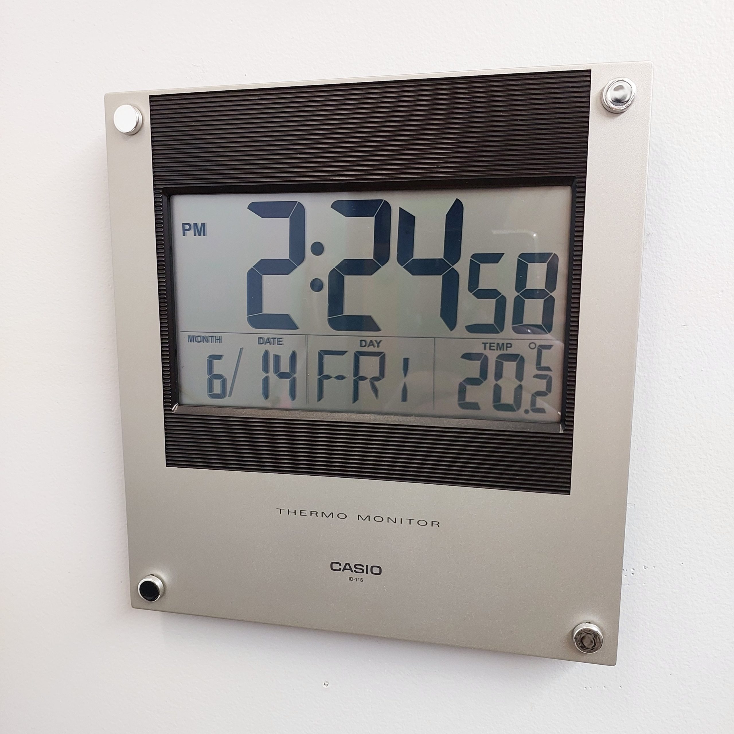 Casio Digital Wall Clock ID11-1D