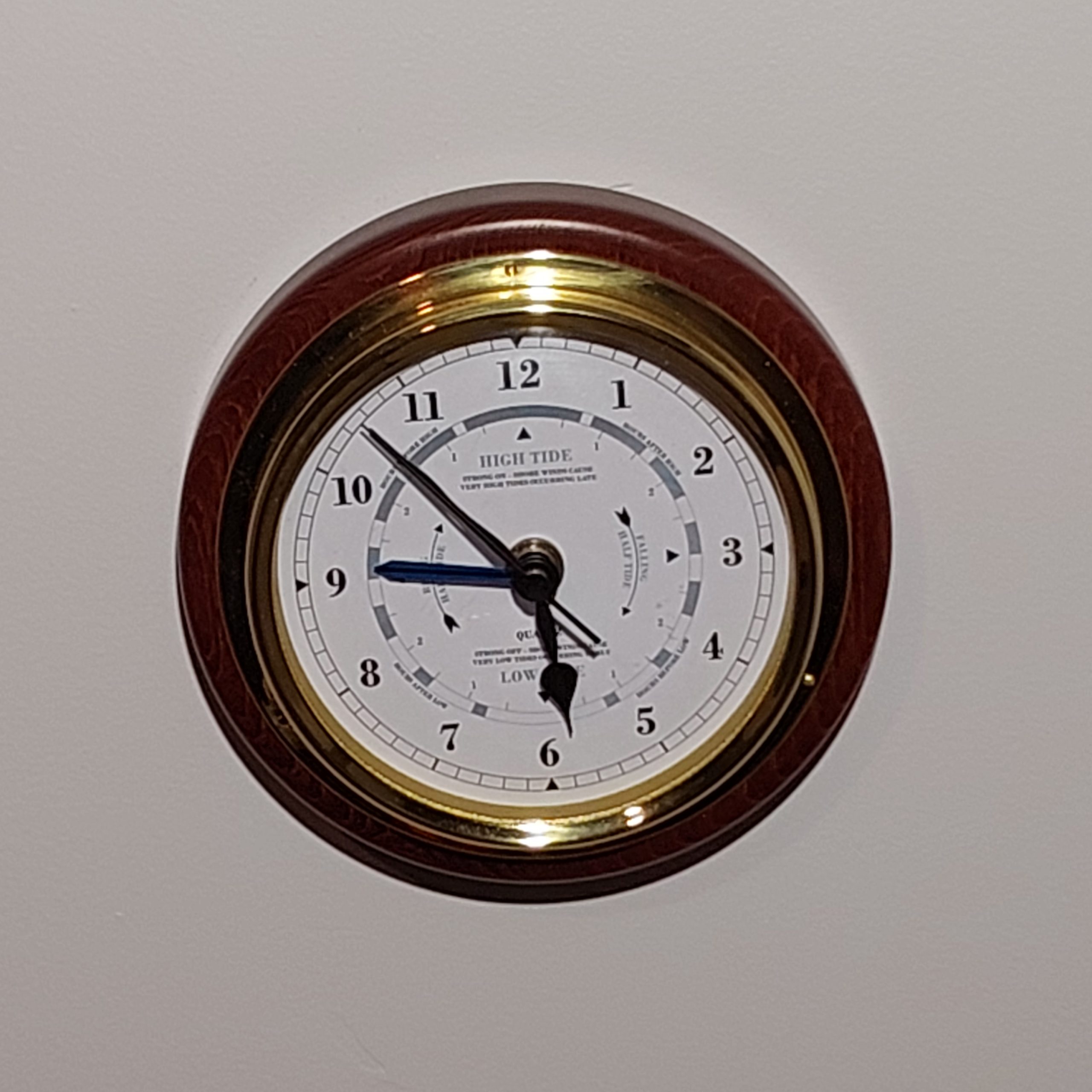 Fischer Tide and Time Wall Clock 1434GU-22