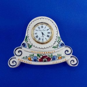 Christaan Huygens Miniature Ceramic Clock
