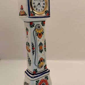 Christiaan Huygens Ceramic Miniature Grandfather Clock