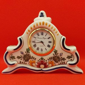 Christiaan Huygens Miniature Ceramic Clock