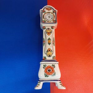 Christiaan Huygens Miniature Ceramic Grandfather Clock