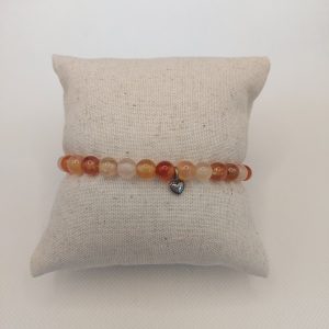 Carnelian Stretchy Bracelet