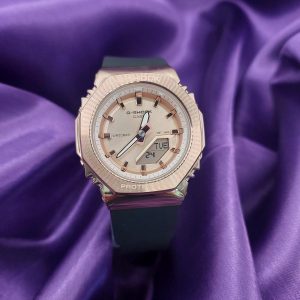 G-Shock Rose Gold and Black Colour
