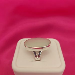 Stirling Silver and Mother of Pearl Ring