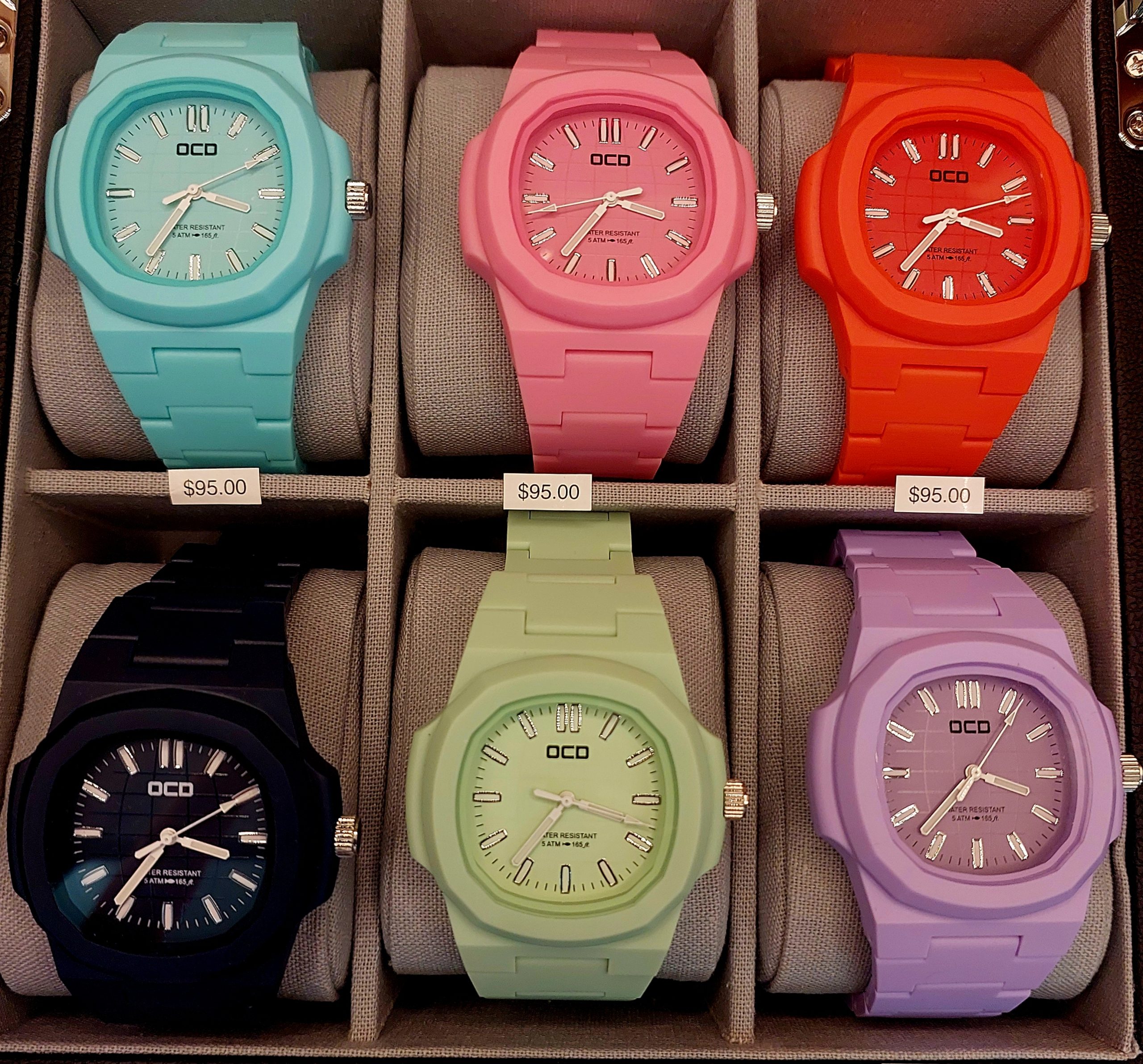 OCD Brand Watches - GREAT COLOURS!